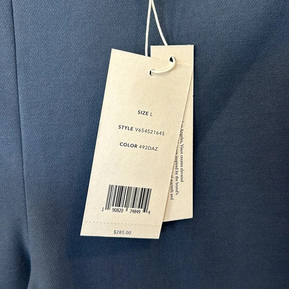 Vince Crop Flare Pull On Pant in Blue NWT - Picture 4 of 8